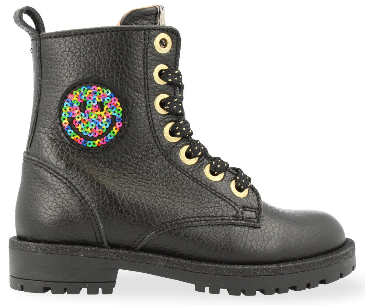 Devalab Veterboot - Develab Kinderschoenen - Zwart | 47188
