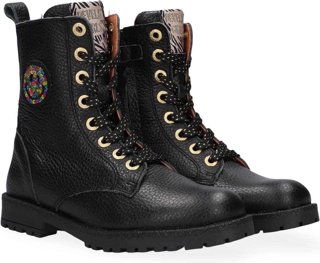 Devalab Veterboot - Develab Kinderschoenen - Zwart | 47188