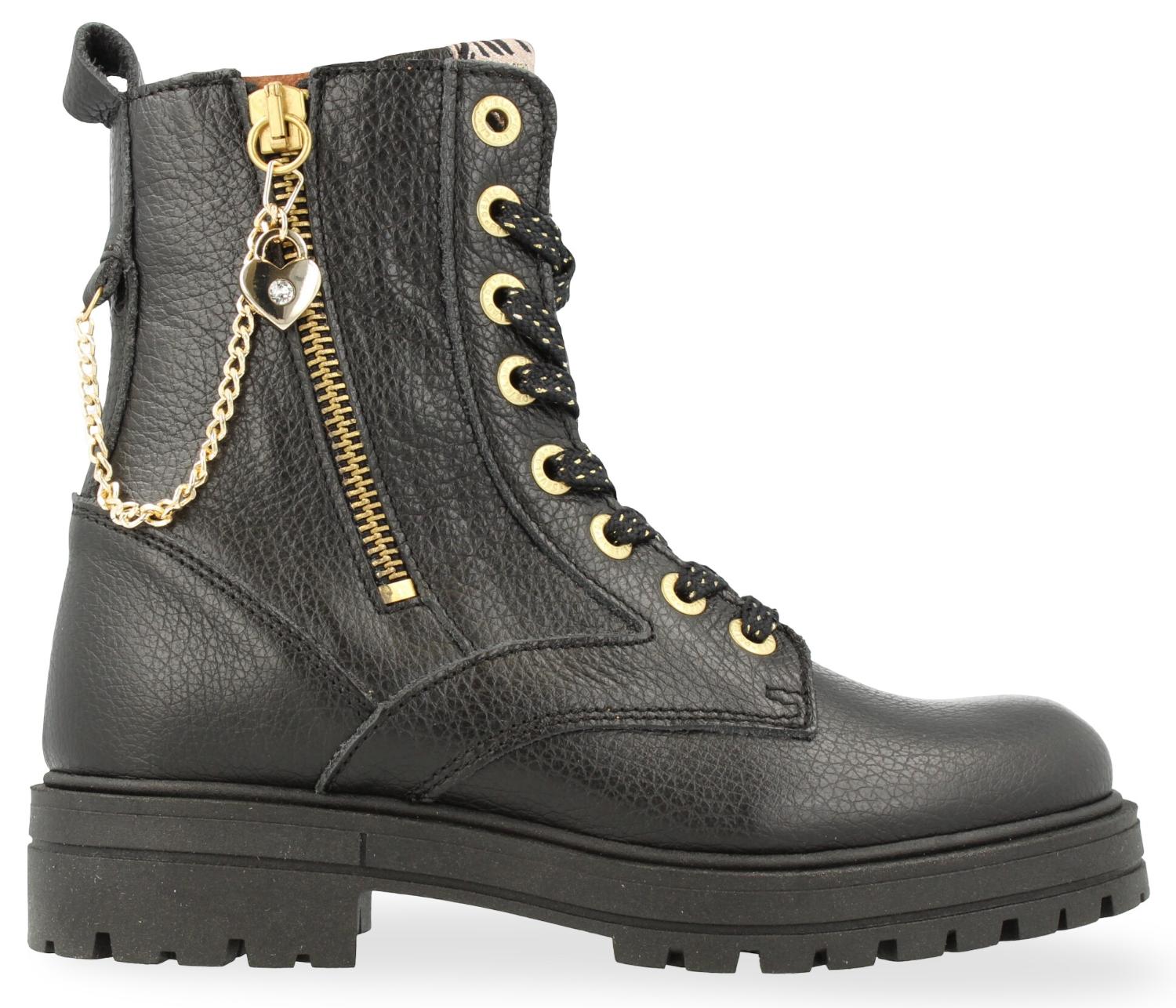 Devalab Veterboot - Develab Kinderschoenen - Zwart | 47190