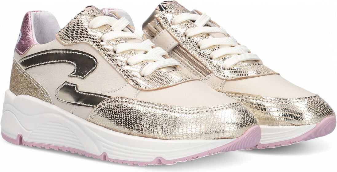 Develab Sneaker - Shoesme Kinderschoenen - Goud | 41044