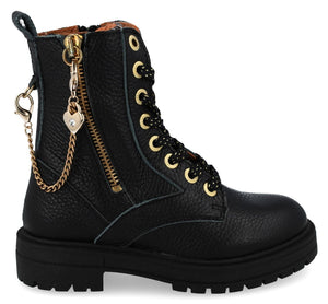 Devalab Veterboot - Develab Kinderschoenen - Zwart | 47190