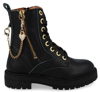 Devalab Veterboot - Develab Kinderschoenen - Zwart | 47190
