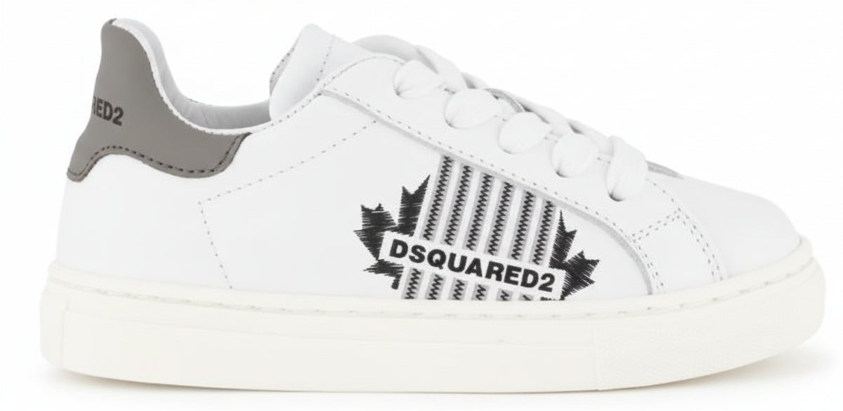 Dsquared2 Sneaker - Ds Quared2 Kinderschoenen | 73616 Maple Print and Logo