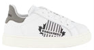Dsquared2 Sneaker - Ds Quared2 Kinderschoenen - Grijs | 73616 Maple Print and Logo