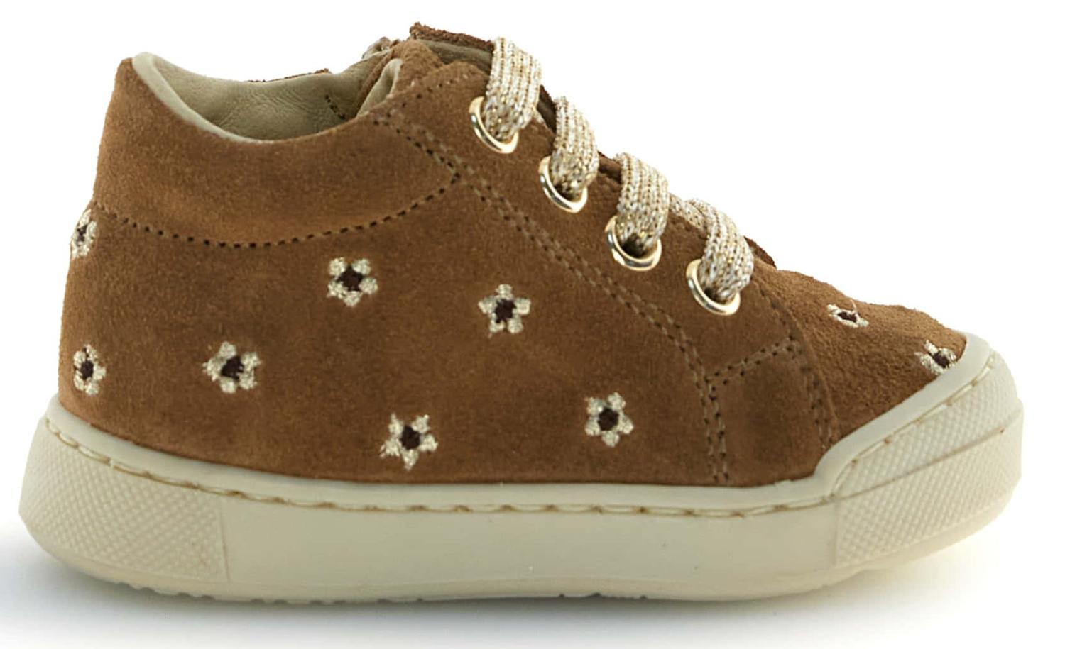 Falcotto Sneaker - Falcotto By Naturino Kinderschoenen - Bruin | Snopes Embr Suede
