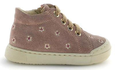 Falcotto Sneaker - Falcotto By Naturino Kinderschoenen - Roze | Snopes Embr Suede