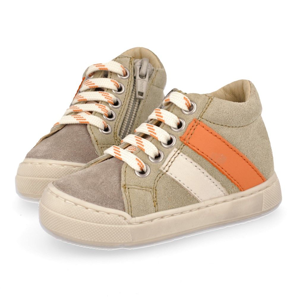 Falcotto Sneaker - Falcotto By Naturino Kinderschoenen - Taupe | Gazer zip