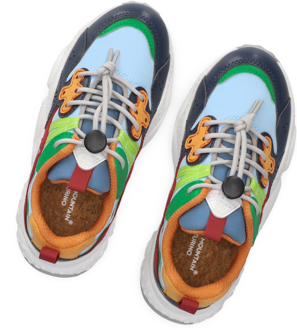 Flower Mountain - Flower Mountain Kinderschoenen - Blauw | Sneaker Yamona 3