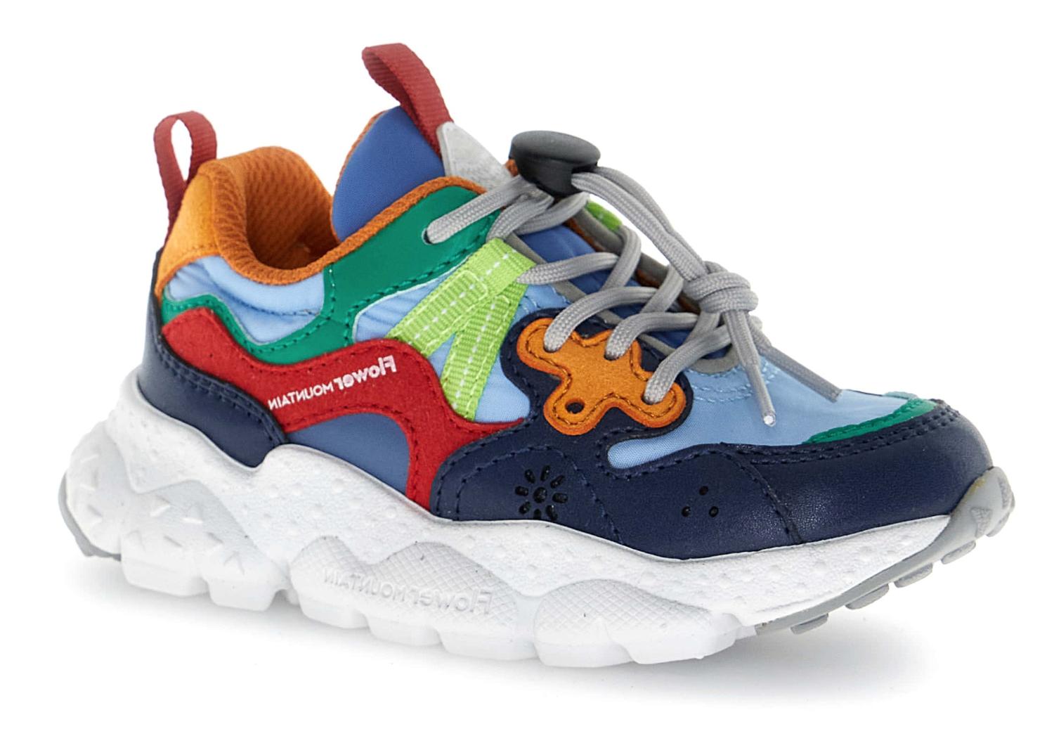 Flower Mountain - Flower Mountain Kinderschoenen - Blauw | Sneaker Yamona 3