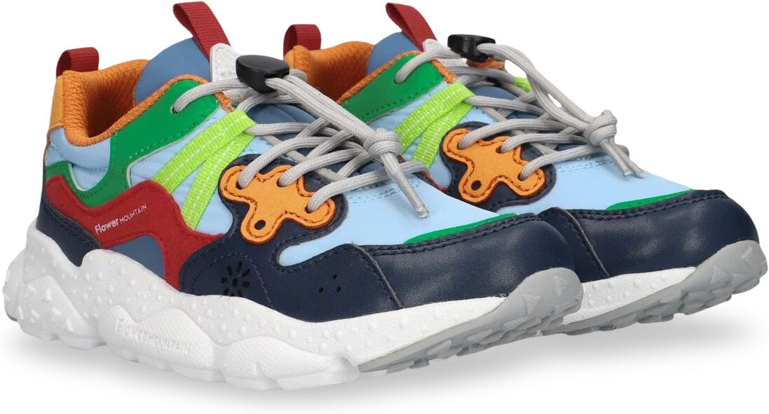 Flower Mountain - Flower Mountain Kinderschoenen - Blauw | Sneaker Yamona 3