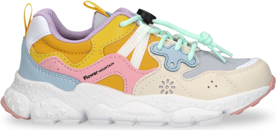 Flower Mountain - Flower Mountain Kinderschoenen - Roze | Sneaker Yamona 3 Mint