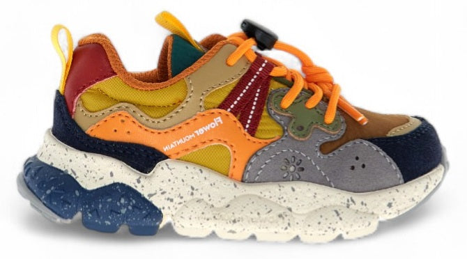 Flower Mountain Sneaker - Flower Mountain Kinderschoenen - Groen | Yamano 3 2C63