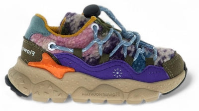 Flower Mountain Sneaker - Flower Mountain Kinderschoenen - Lila | Yamano 3 2F04