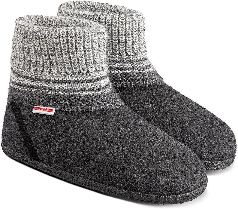 Giesswein Pantoffel - Giesswein Kinderschoenen - Antracite | Baumkirchen