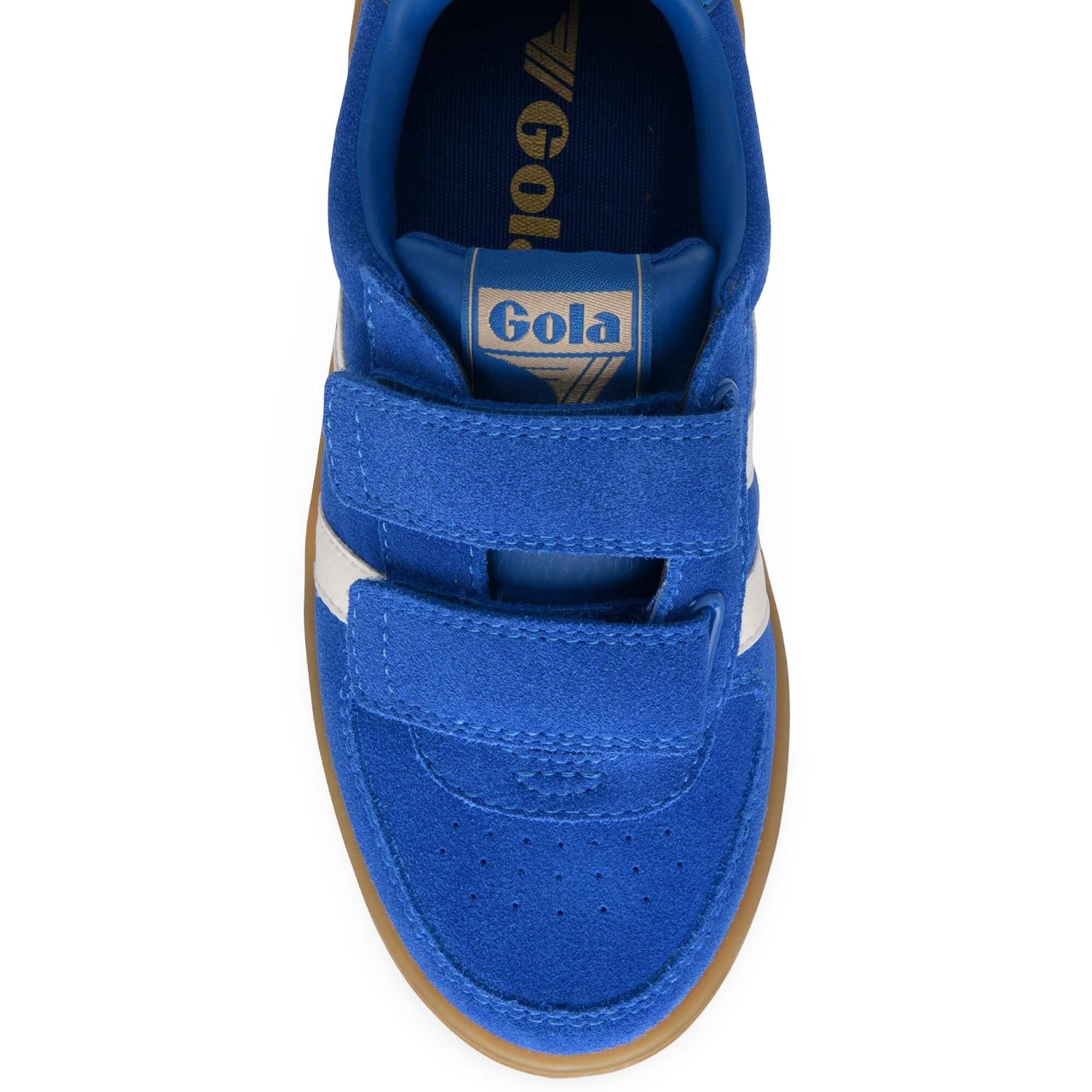 Gola Sneaker - Gola Kinderschoenen - Blauw | Hawk Strap Trainer