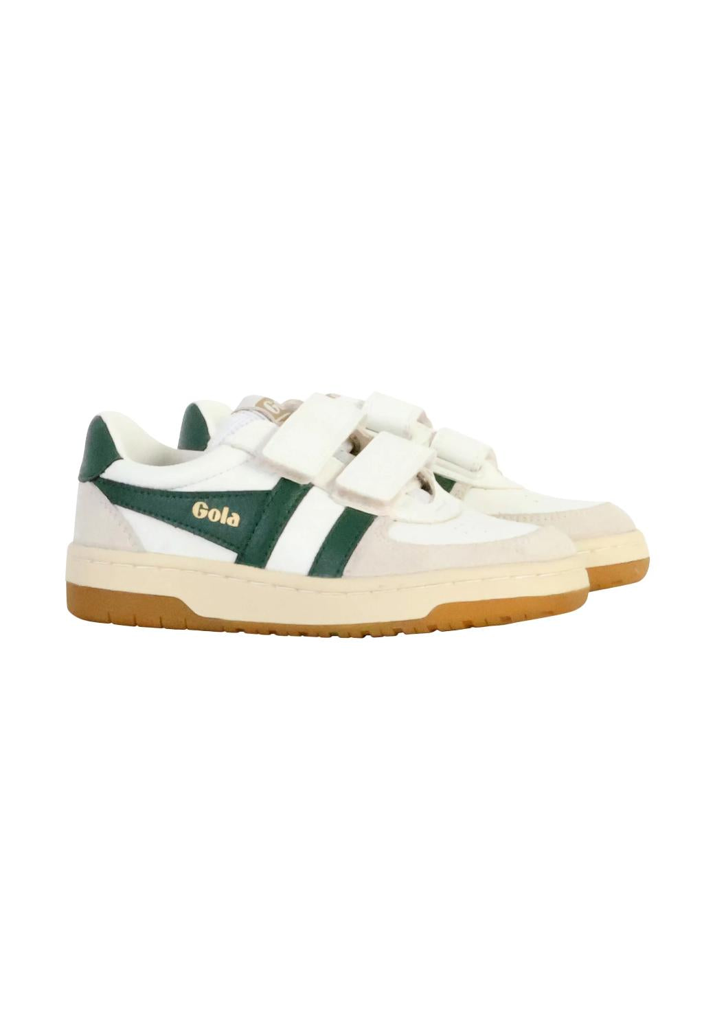 Gola Sneaker - Gola Kinderschoenen - Groen | Hawk Strap Trainer