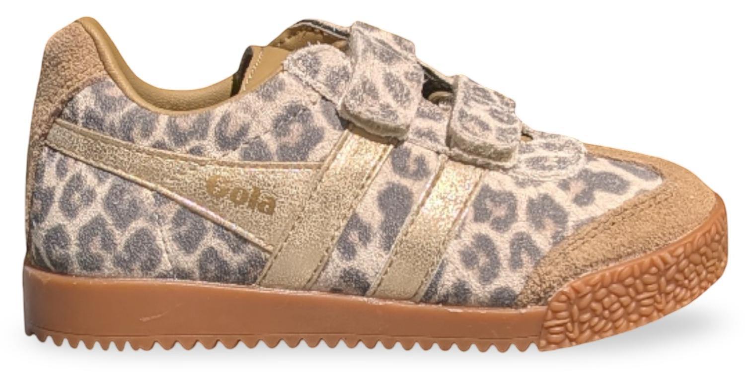 Gola Sneaker - Gola Kinderschoenen - Luipaard | Harrier Strap Trainer Snow Leopard