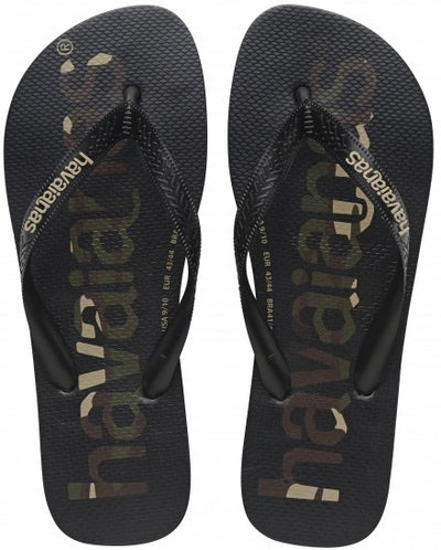 Havaianas - Chaussures Havaianas Enfant - Noir | Logomanie