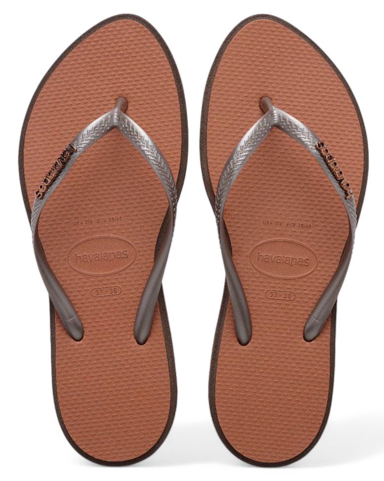 Havaianas Slipper - Havaianas Damesschoenen - Bruin | Slim Point