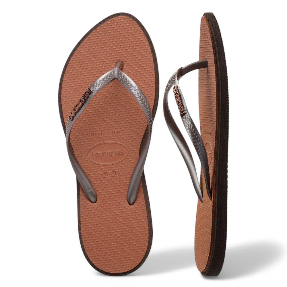Havaianas Slipper - Havaianas Damesschoenen - Bruin | Slim Point