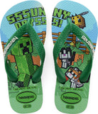 Havaianas Slipper - Havaianas Kinderschoenen - Groen | Minecraft FC