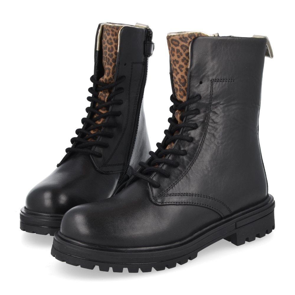 Hip Laars - Hip Kinderschoenen - Zwart | H1129