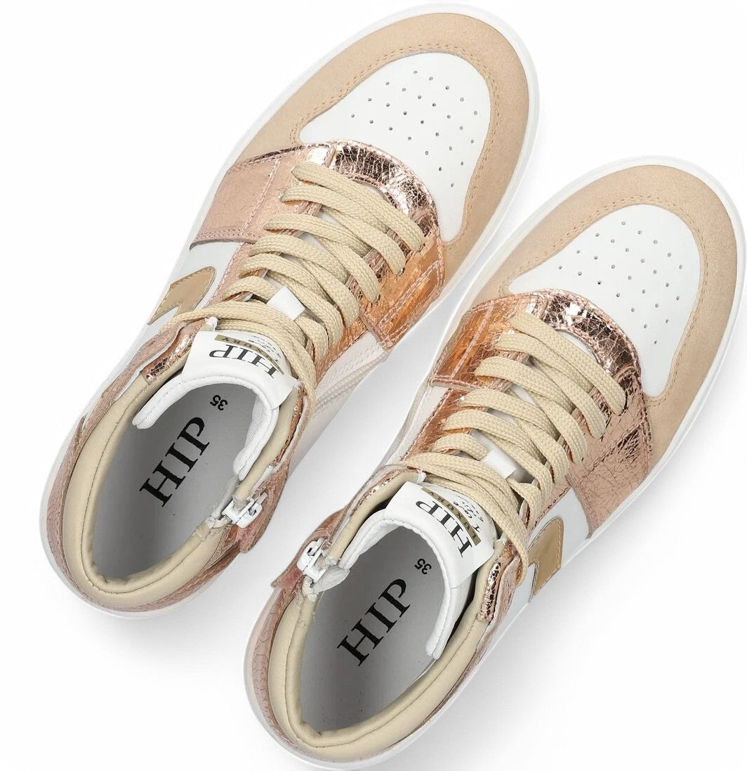 HIp Sneaker - Hip Kinderschoenen - Beige | H1765
