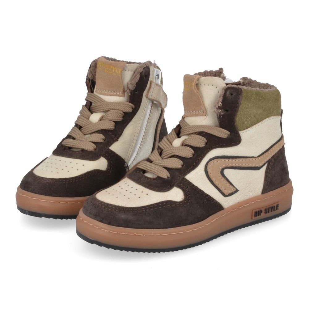 Hip Sneaker - Hip Kinderschoenen - Bruin | H1803