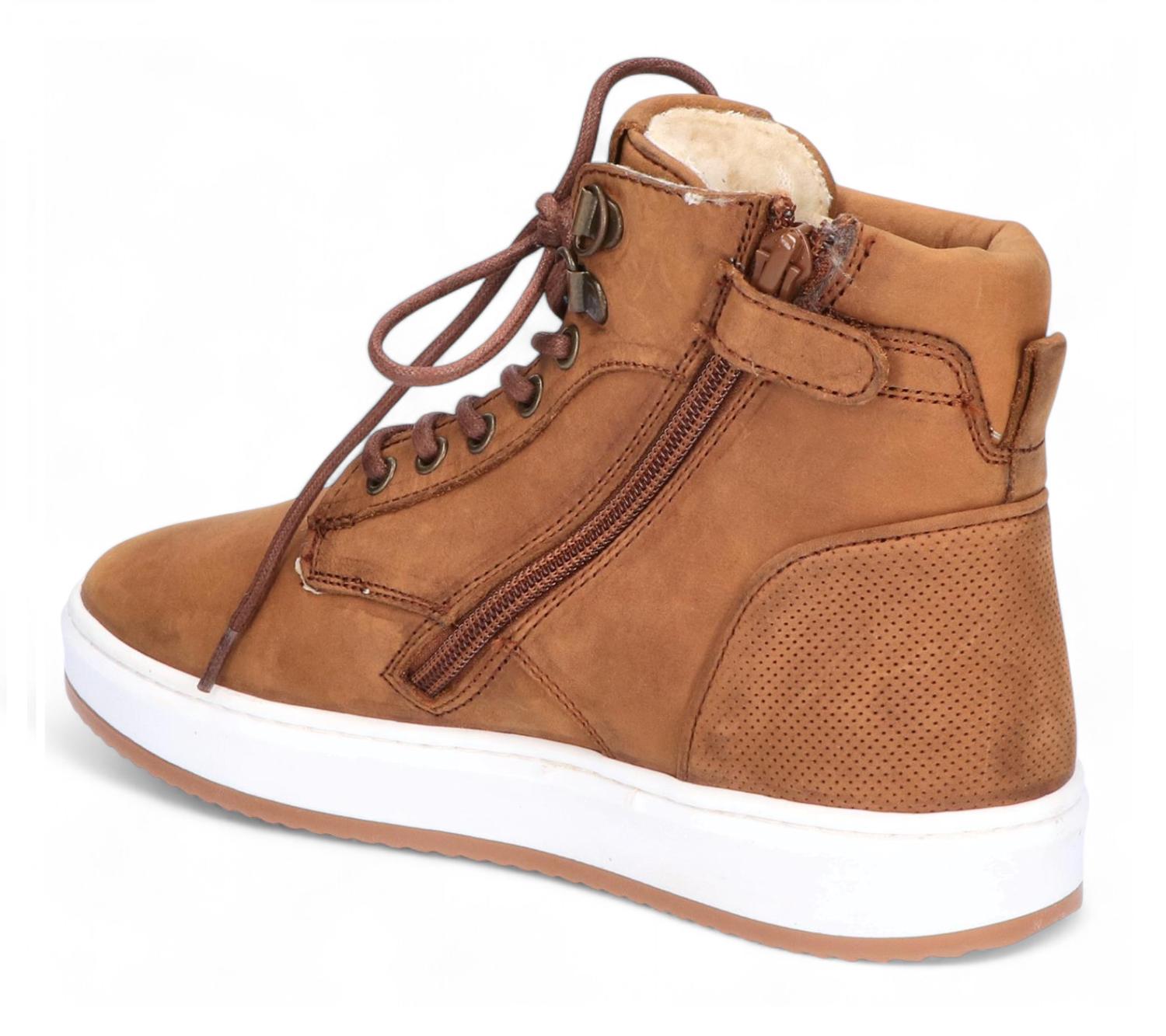 Hip Sneaker - Hip Kinderschoenen - Cognac | H2239 Warm Worl Gevoerd