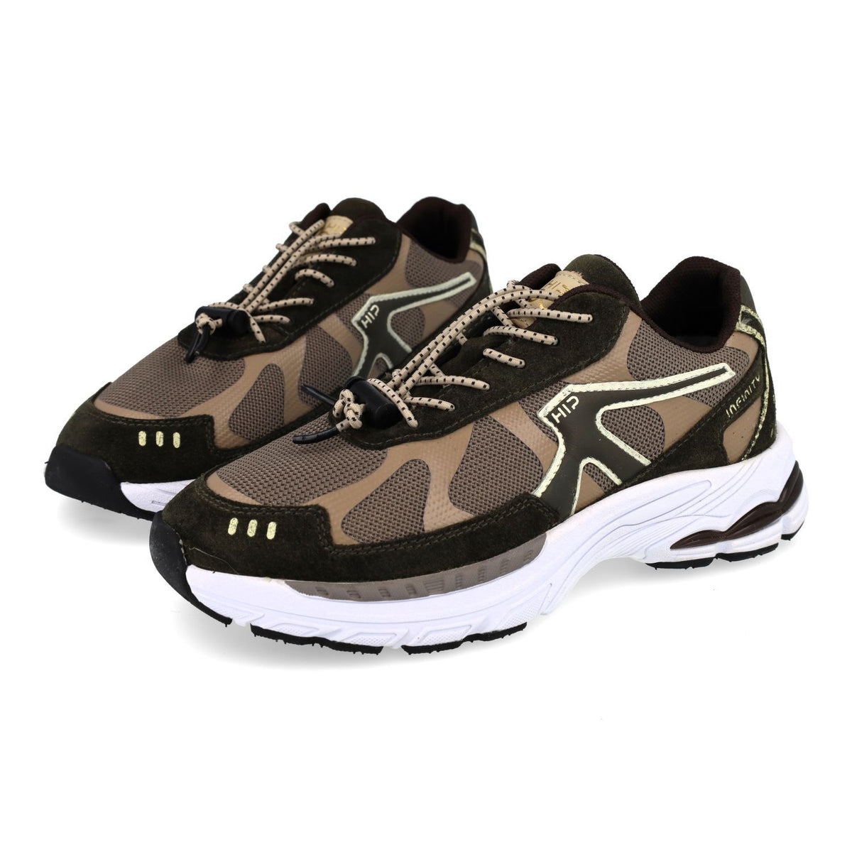 Hip Sneaker - Hip Kinderschoenen - Groen | H1662 No lace