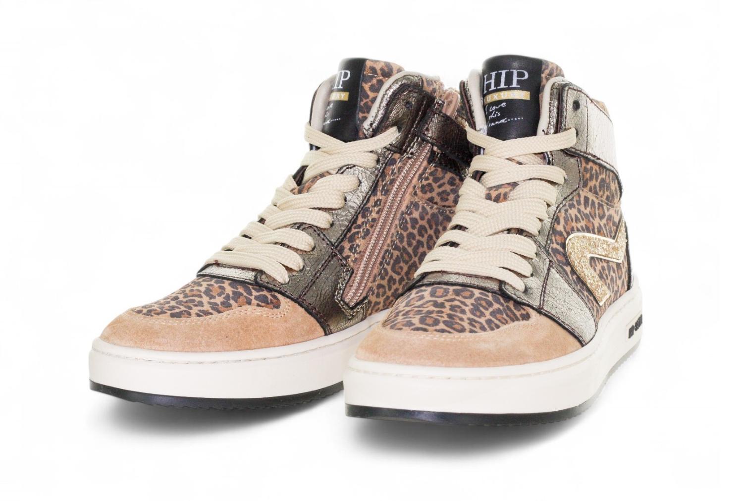 Hip Sneaker - Hip Kinderschoenen - Luipaard | H1765