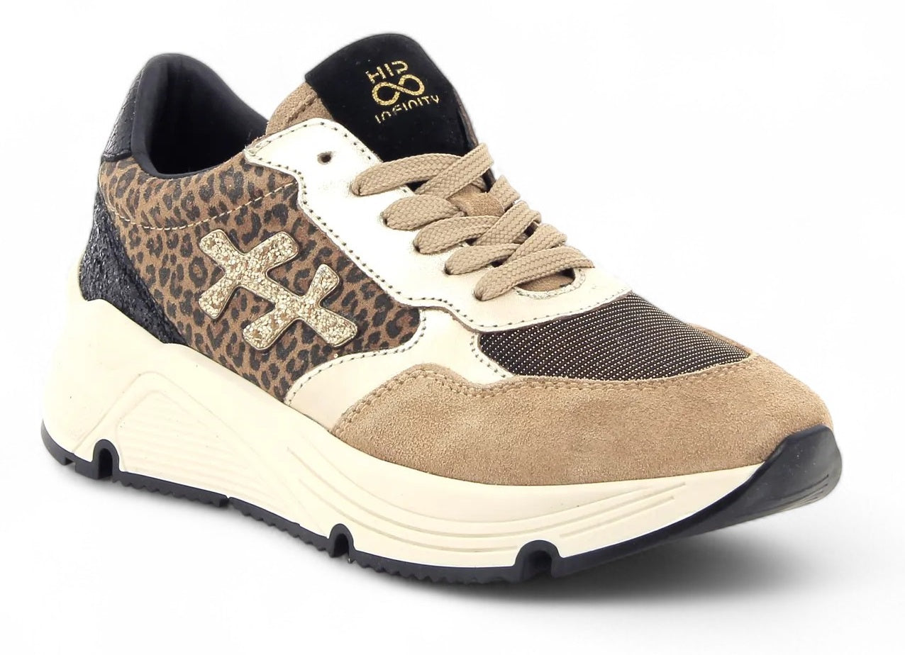 Hip Sneaker - Hip Kinderschoenen - Luipaard | H1896