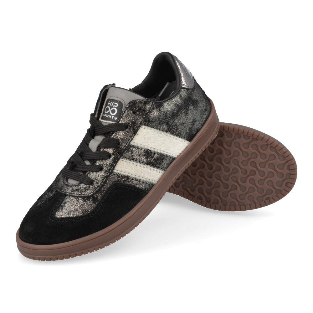 Hip Sneaker - Hip Kinderschoenen - Zilver | H1103