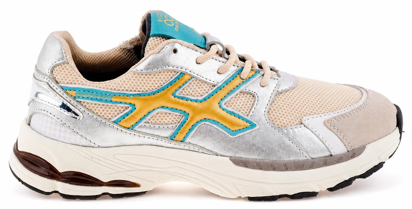 Hip Sneaker - Hip Kinderschoenen - Zilver | H1161 Asics look