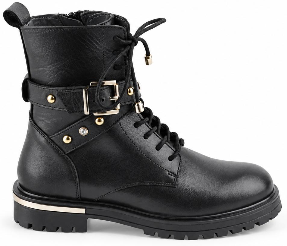 Hip Veterboot - Hip Kinderschoenen - Zwart | H1052