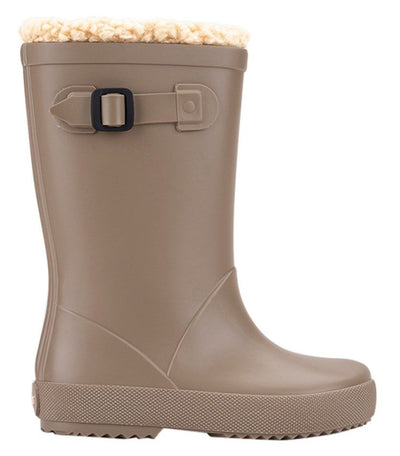 Bottes de pluie Igor - Chaussures pour enfants Igor - Taupe | Splash Euri Borreguito