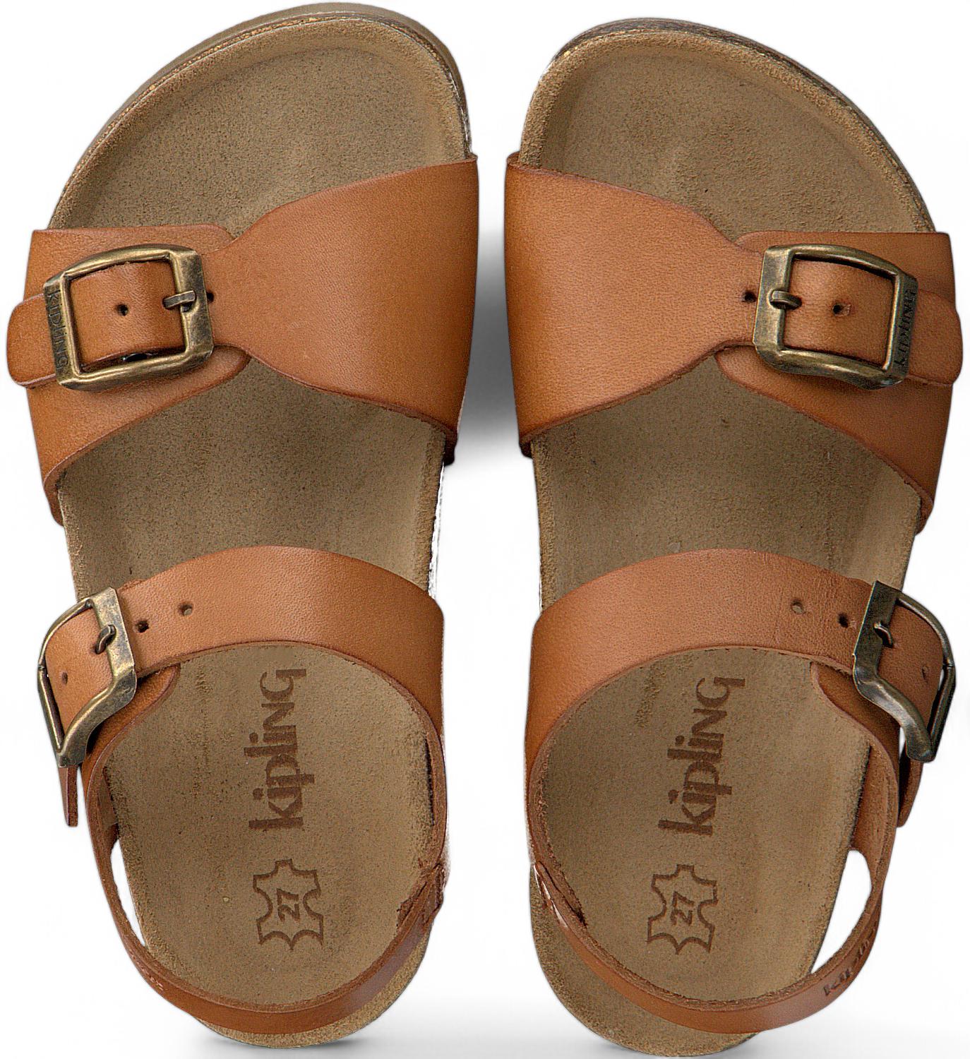 Kipling Slipper - Kipling Kinderschoenen - Cognac | Easy 4