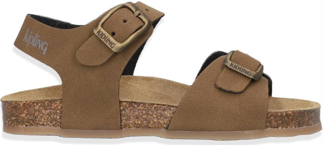 Kipling Slipper - Kipling Kinderschoenen - Cognac | Sunset 1