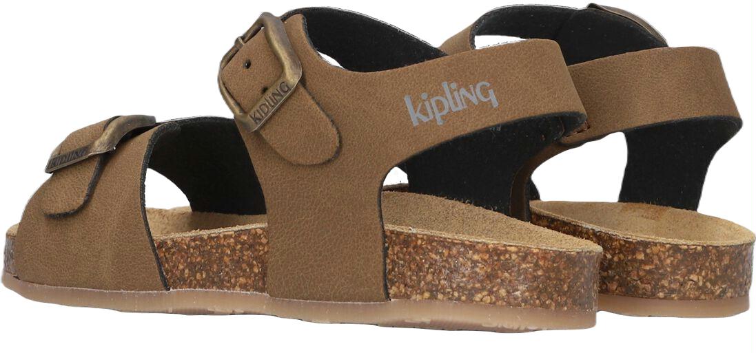 Kipling Slipper - Kipling Kinderschoenen - Cognac | Sunset 1