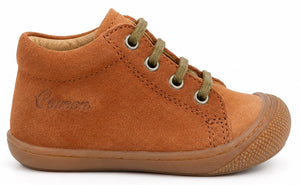Naturino Babyschoen - Naturino Babyschoenen - Bruin | Cocoon Suede Brown sand olive