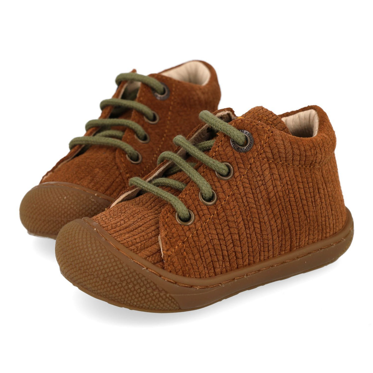 Naturino Babyschoen - Naturino Babyschoenen - Bruin | Cocoon suede pannier