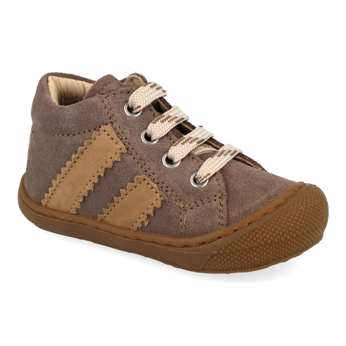 Naturino Babyschoen - Naturino Babyschoenen - Bruin | Macks 2 Suede mud sand