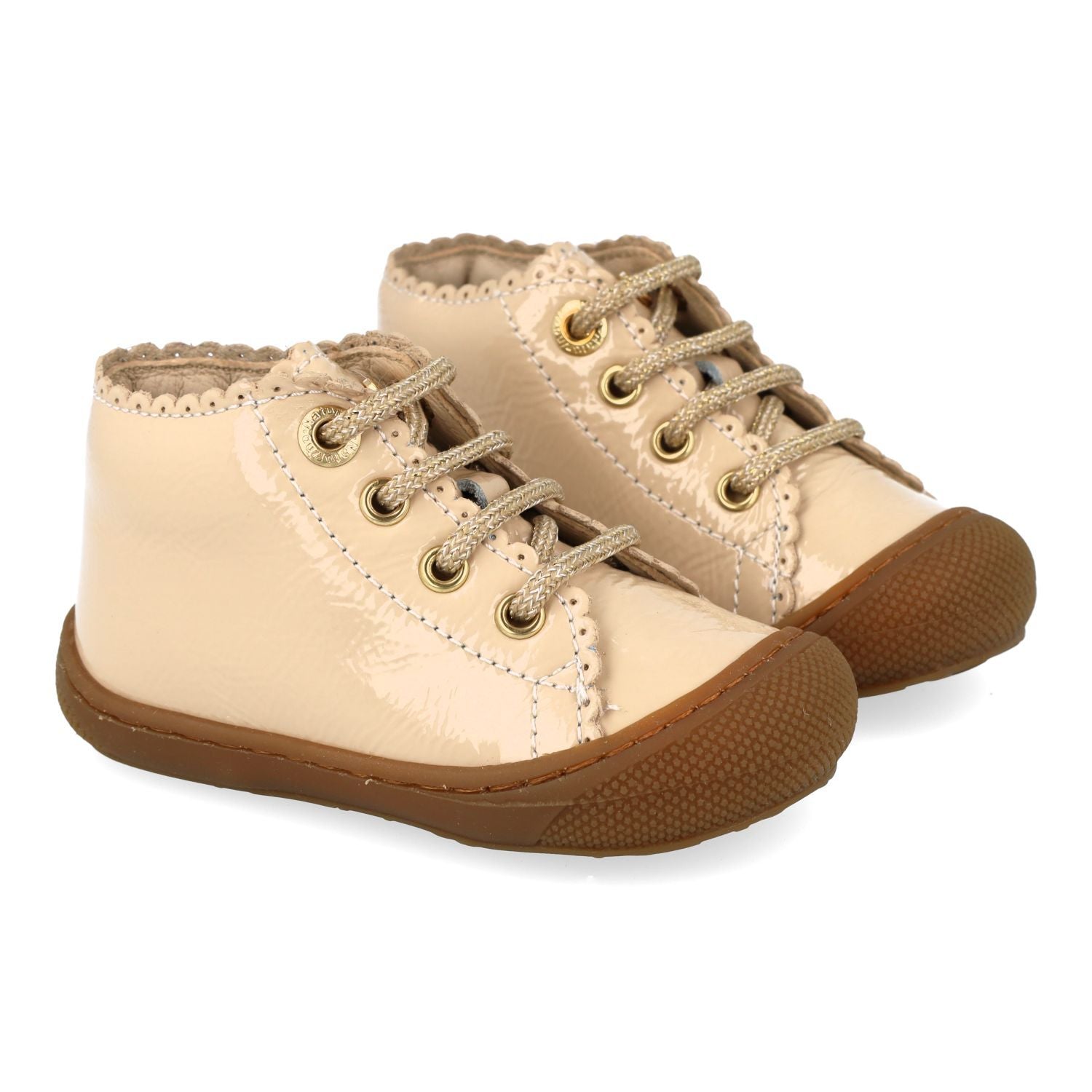 Naturino Babyschoen - Naturino Babyschoenen - Creme | Cottins Naplak