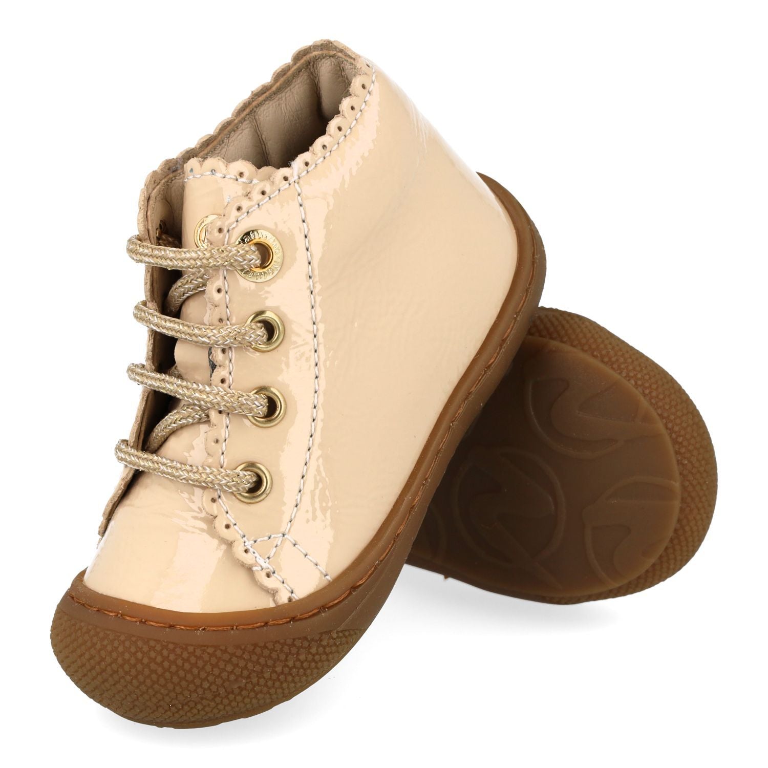 Naturino Babyschoen - Naturino Babyschoenen - Creme | Cottins Naplak