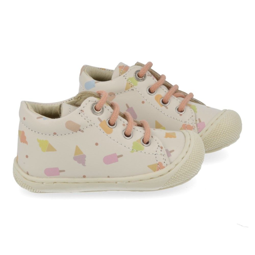 Naturino Babyschoen - Naturino Babyschoenen - Ecru | Cocoon Calf Freshen Milk