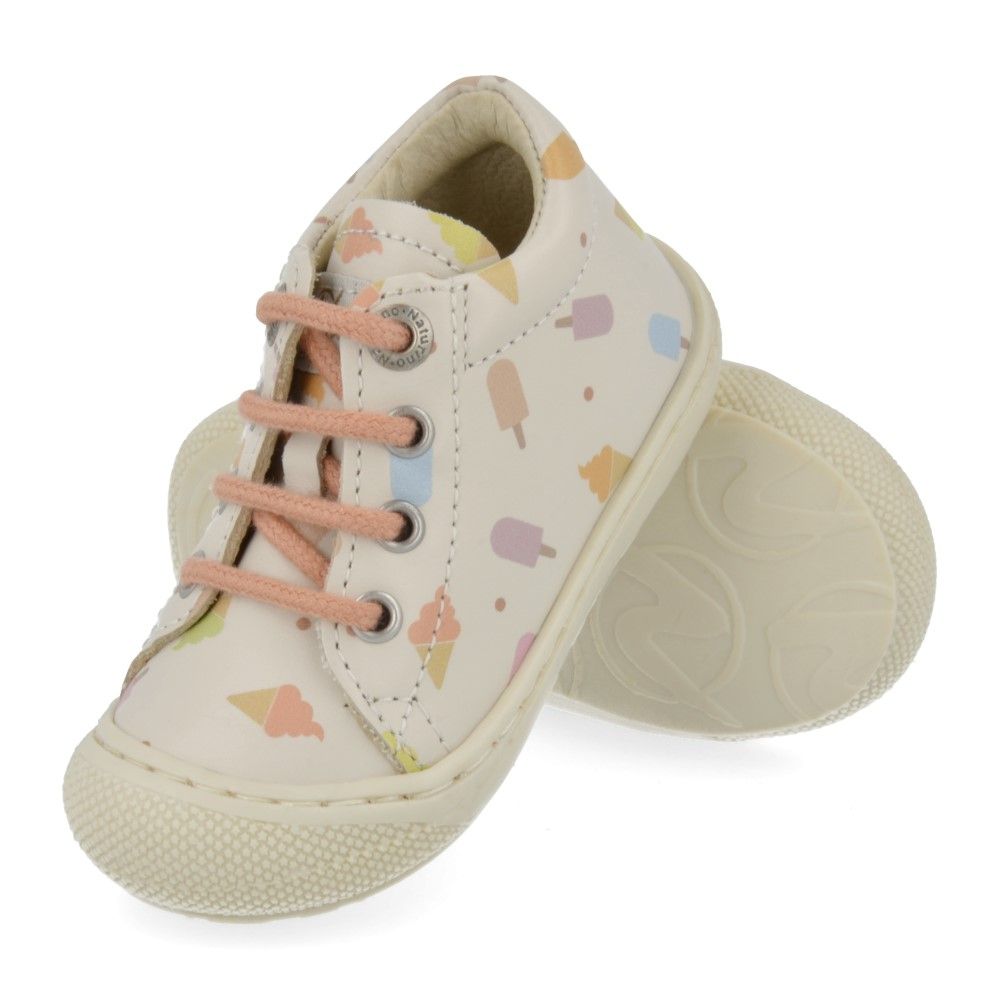 Naturino Babyschoen - Naturino Babyschoenen - Ecru | Cocoon Calf Freshen Milk