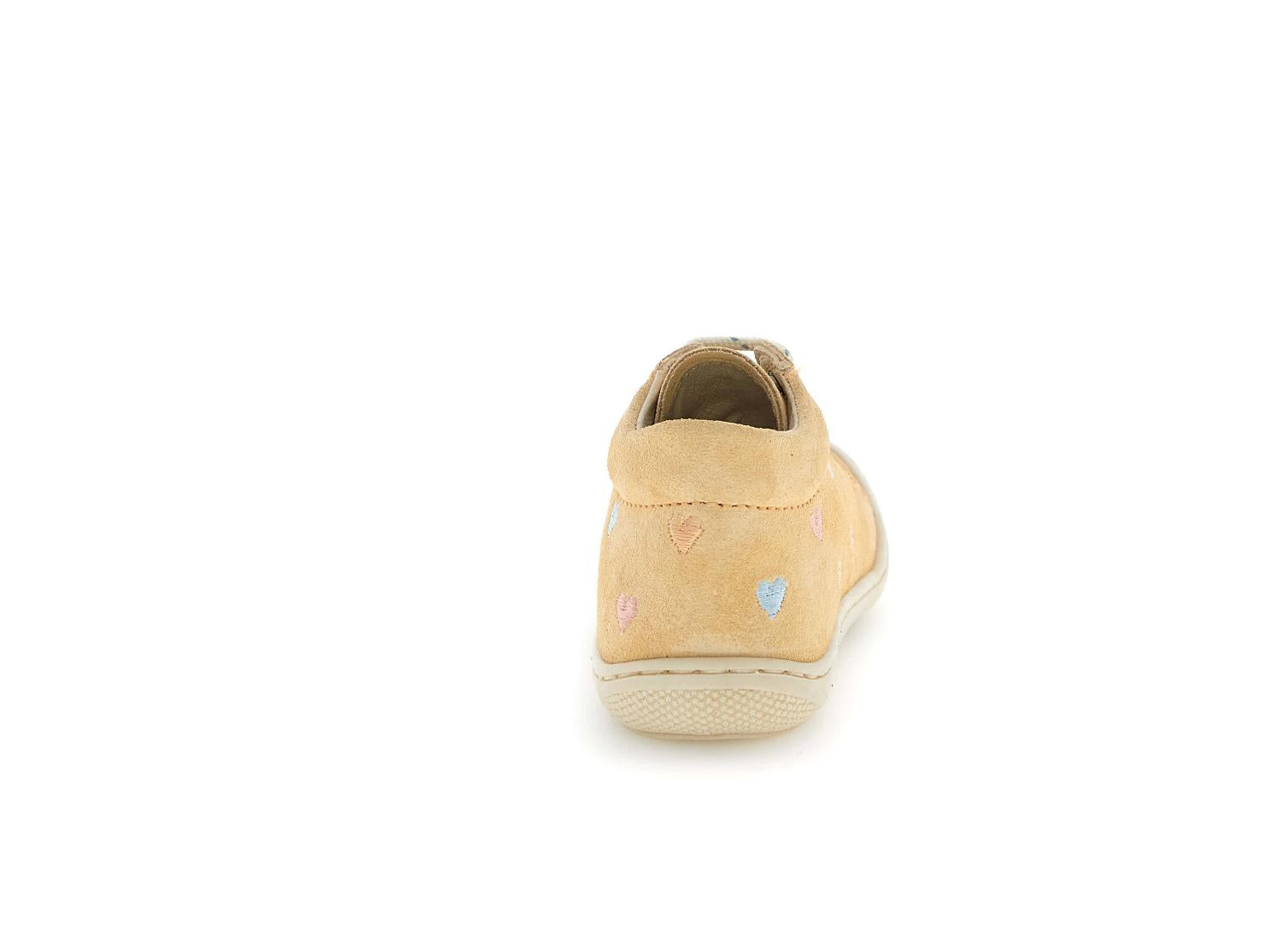 Naturino Babyschoen - Naturino Babyschoenen - Geel | Cocoon Embr Hearts Vanilla