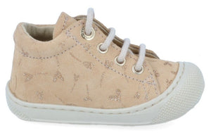 Naturino Babyschoen - Naturino Babyschoenen - Geel | Flower Heart Vanilla