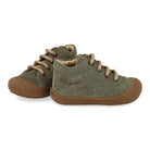 Naturino Babyschoen - Naturino Babyschoenen - Groen | Cocoon Suede Honey olive sand