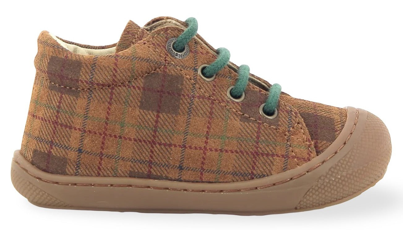 Naturino Babyschoen - Naturino Babyschoenen - Groen | Cocoon suede Nocciala Multi